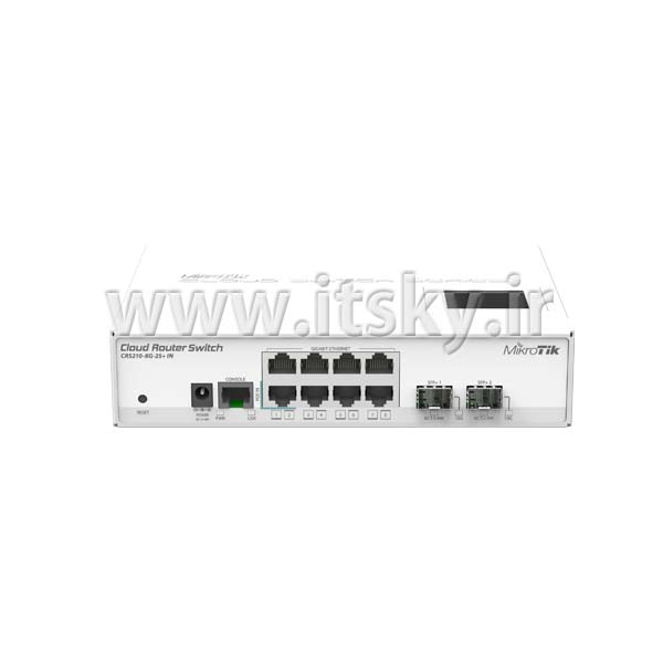 قیمت Mikrotik Cloud Router Switch CRS210-8G-2S+IN
