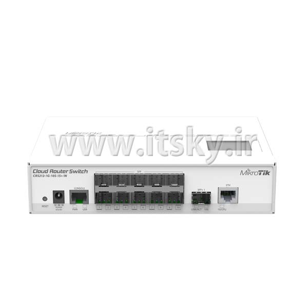 قیمت Mikrotik Cloud Router Switch CRS212-1G-10S-1S+IN