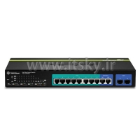قیمت TRENDnet Gigabit Web Smart PoE+ Switch 10-Port model TPE-1020WS